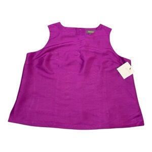 Women’s Lane Bryant  100% Natural Silk sleeveless Blouse size 22/24
